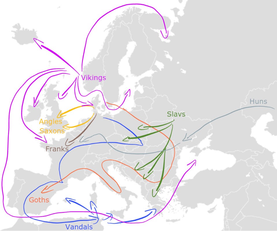 Human History Migrations Michal Ho Ej Ek Blog   Migration 